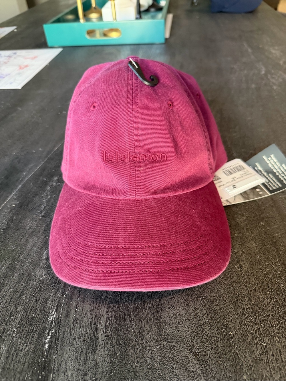 lululemon athletica “washed” Berry Pink Baseball Cap
